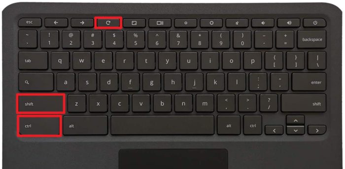 Using The Keyboard Shortcut